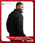 Spyder Men's Quarter Zip Fleece Pullover Sweater