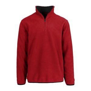 Men's Quarter Zip Thermal Fleece Pullover Sweater