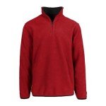Men's Quarter Zip Thermal Fleece Pullover Sweater