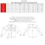 Men's Black & Orange Reflective Motorcycle Shirt