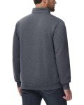 Men's Heavyweight Fleece Quarter Zip Pullover Sweater