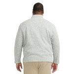 IZOD Men's Big & Tall Quarter Zip Fleece Pullover