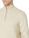 Men's Soft Touch Quarter-Zip Sweater - Off-White