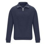 Men's Oversized Quarter Zip Graphic Sweatshirt
