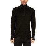 Men's Midweight Merino Wool Quarter Zip Pullover