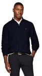 Tommy Hilfiger Men's Cable Knit Quarter Zip Sweater