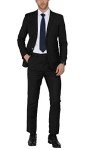 Slim Fit Black Tuxedo Suit for Men