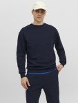 JACK & JONES Men's Navy Relaxed Fit Sweatshirt