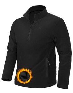 Pioneer Camp Men's Lightweight Quarter Zip Pullover