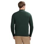 IZOD Men's Quarter Zip Sweater - Deep Forest Green