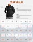 Men's Lightweight Fleece Quarter Zip Pullover - Dark Grey