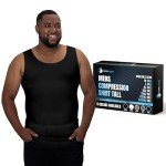 Men’s Compression Tank Top for Gynecomastia Support