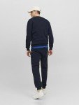 JACK & JONES Men's Navy Relaxed Fit Sweatshirt