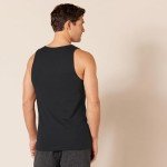 Men's Slim-Fit Black Tank Top by Amazon Essentials