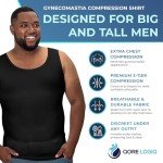 Men’s Compression Tank Top for Gynecomastia Support