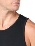 Men's Regular-Fit Black Tank Top - Large