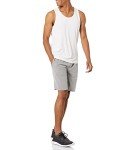 Men's Tech Stretch Performance Tank Top - White