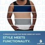 Men’s Compression Tank Top for Gynecomastia Support