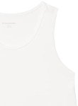 Men's Tech Stretch Performance Tank Top - White