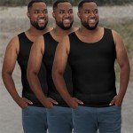 Men’s Compression Tank Top for Gynecomastia Support