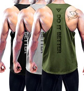 Men's 3 Pack Quick Dry Mesh Tank Tops