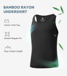 Men's Bamboo Rayon Moisture-Wicking Tank Top Pack