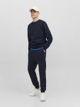 JACK & JONES Men's Navy Relaxed Fit Sweatshirt