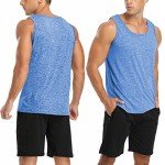 Amussiar Men's Quick-Dry Tank Tops 2-Pack