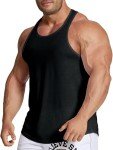 Men's Mesh Quick-Dry Workout Stringer Tank Top