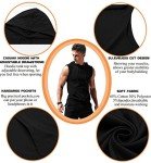 Men's Muscle Cut Off Hooded Gym Tank Top