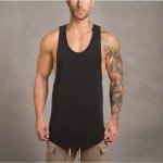 Men's Muscle Gym Workout Stringer Tank Tops - 2 Pack