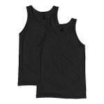 Hanes Men's Black X-Temp Tank Tops - 2 Pack