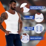 Men's Slimming Compression Shirt for Tummy Control