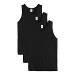 Hanes Men's Midweight Cotton Tank Tops, 3-Pack