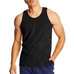 Hanes Men's Black X-Temp Tank Tops - 2 Pack