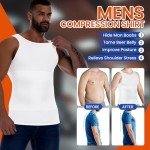 Men's Slimming Compression Shirt for Tummy Control
