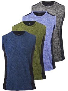 Men's Dry Fit Workout Tank Tops - Sleeveless