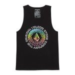 Volcom Men's Black Sleeveless Tank Top - X-Large