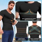 Men's Slimming Compression Shirt for Gynecomastia