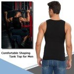 Men's Light Compression Sleeveless Body Shaper Tank