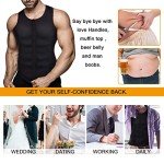 Gotoly Men's Compression Slimming Tank Top Vest