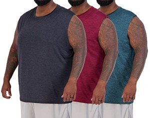 Men's Dry-Fit Active Muscle Tank Top - 3 & 5 Pack