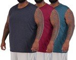 Men's Dry-Fit Active Muscle Tank Top - 3 & 5 Pack