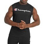 Champion Big & Tall Sleeveless Tank Top - Black