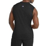 Champion Big & Tall Sleeveless Tank Top - Black