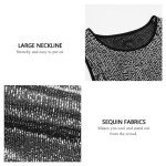 Men's Sparkly Sequin Tank Top for Parties