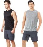 TEX2FIT Men's Quick-Dry Tank Tops - 3 Pack