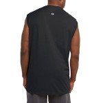 Champion Big & Tall Sleeveless Tank Top - Black