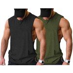 COOFANDY Men's 2 Pack Gym Tank Tops