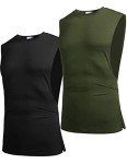 COOFANDY Men's 2 Pack Gym Tank Tops